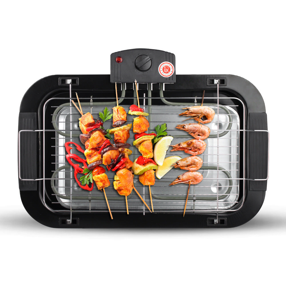 Home Electric Grill Outdoor BBQ Barbecue plate Hot-selling Gathering Electric Grill Pan Multifunctional Small Home Appliance Barbecue Grill