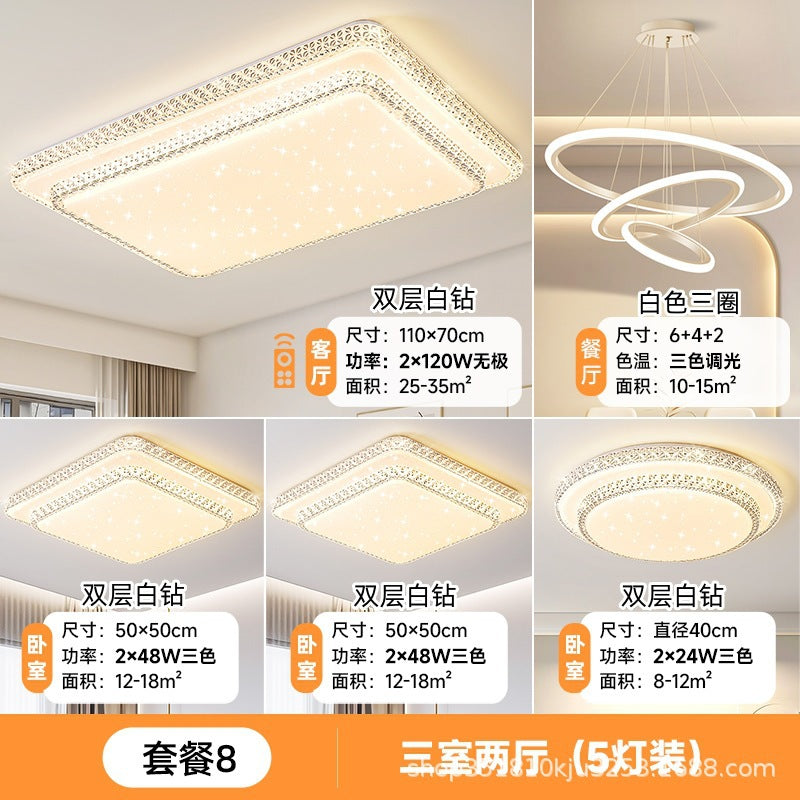 Lamp in the living room led Ceiling lamp, simple modern style, trendy with a high-end feel2025New model main headlight elegant lighting fixture