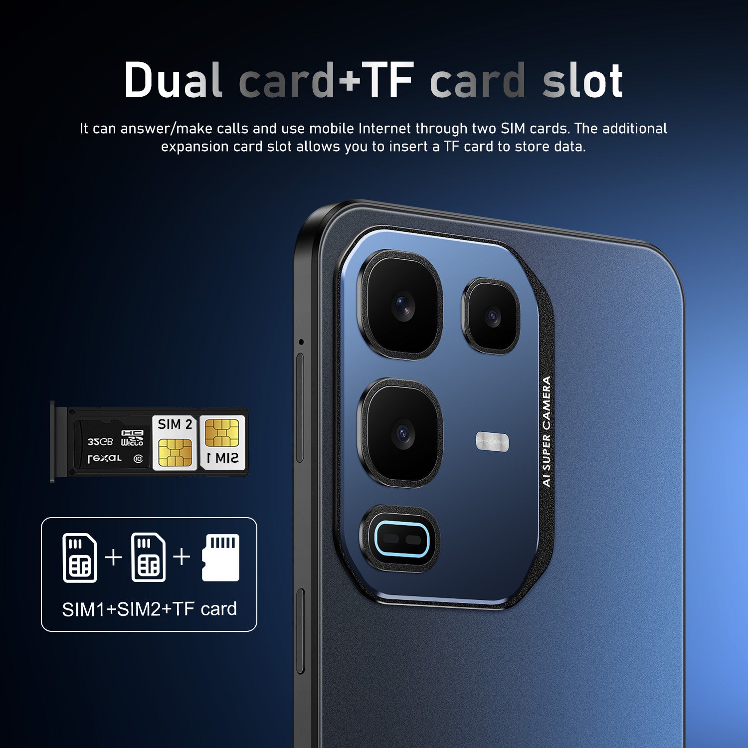Bestselling Mobile Phone Note 50 Pro Android Phone7.3Large Screen16+1T Smartphone compatible