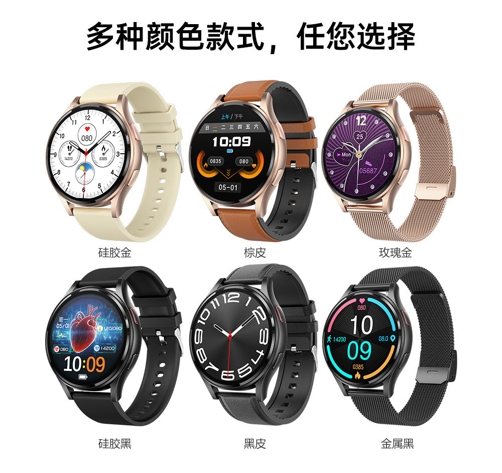 ge30Smart Watch amoled Round Screen Bluetooth Call Heart Rate Blood Pressure Blood Pressure HRV Smart Watch hband