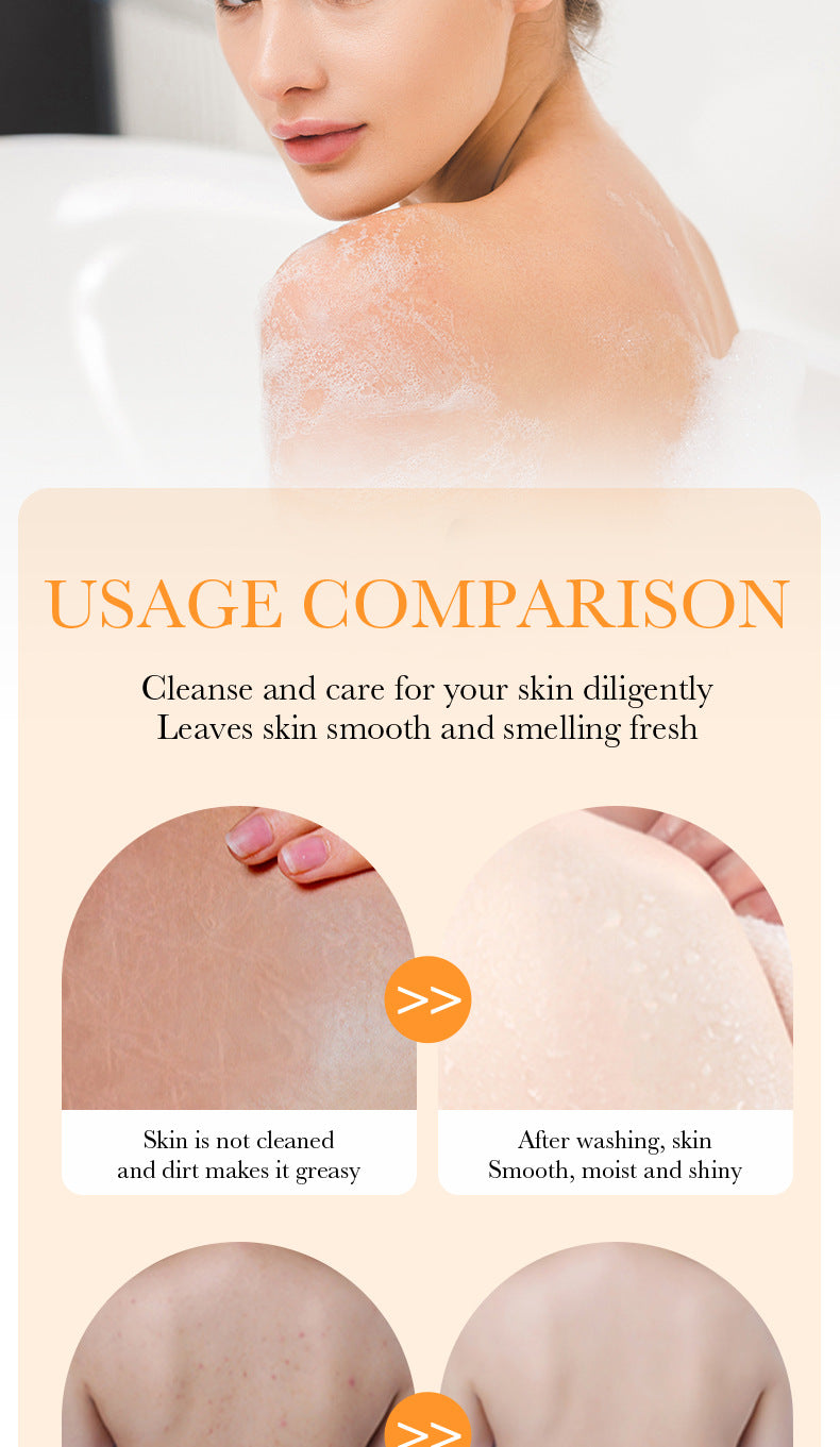 Papaya Handmade Soap100g BIOAOUA Vitamin C Cleansing and Bath Soap Cross-Border Wholesale