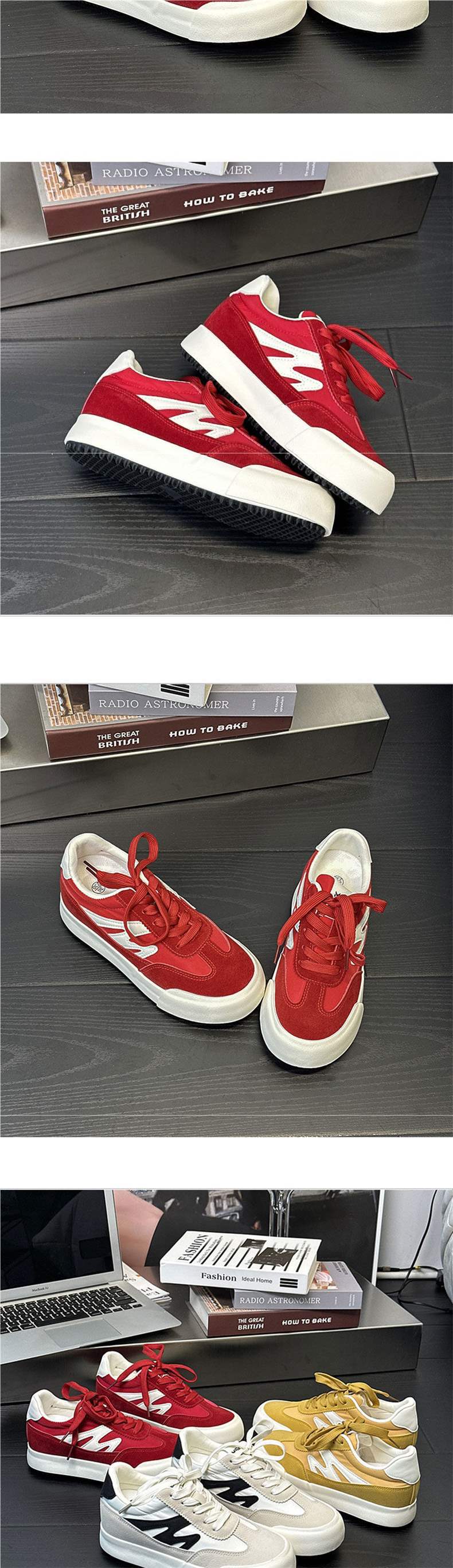 5.5cm Invisible Height Increasing German Training Shoes2025New Year's New Versatile Basic Casual Women's Shoes