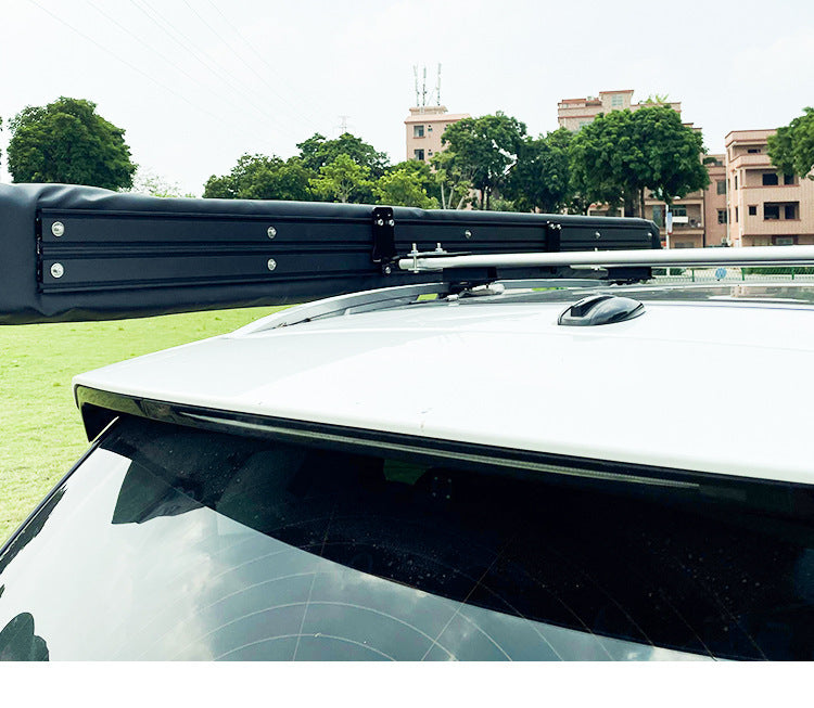 360Boneless Fan-Shaped Car Side Tent Camping Extra Large Car Side Tent Outdoor Road Trip Car-Mounted Canopy Tent