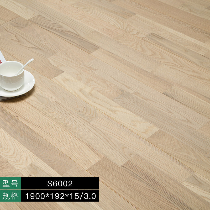 Door-to-Door Installation Old Three-Layer Large Board Pure Three-Layer Solid Wood Floor Oak Log3.0-4.0mm Underfloor Heating