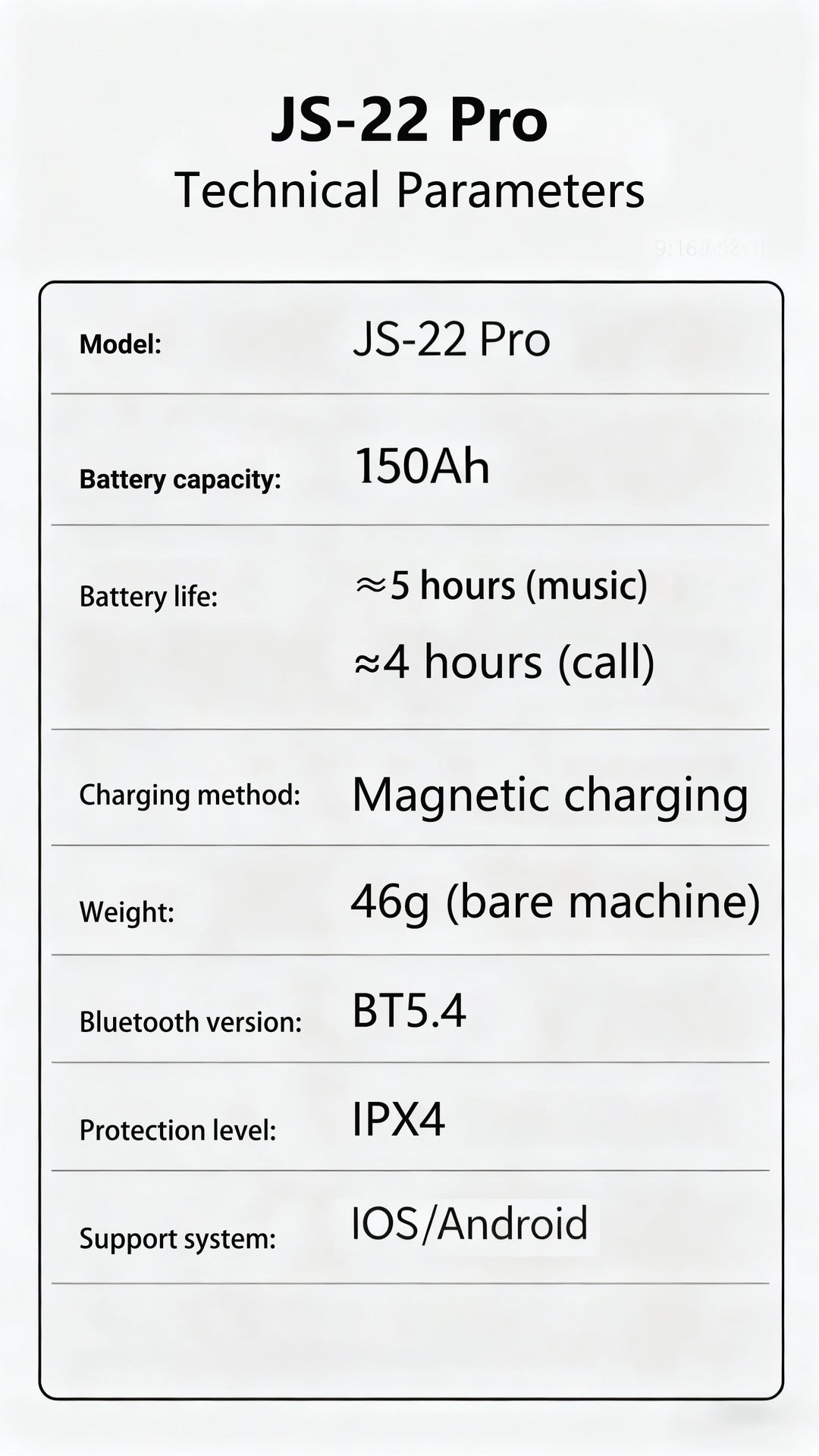JS22 Pro Smart Glasses Bluetooth Call AI Real-time translation of meeting minutes with one-click color-changing lenses