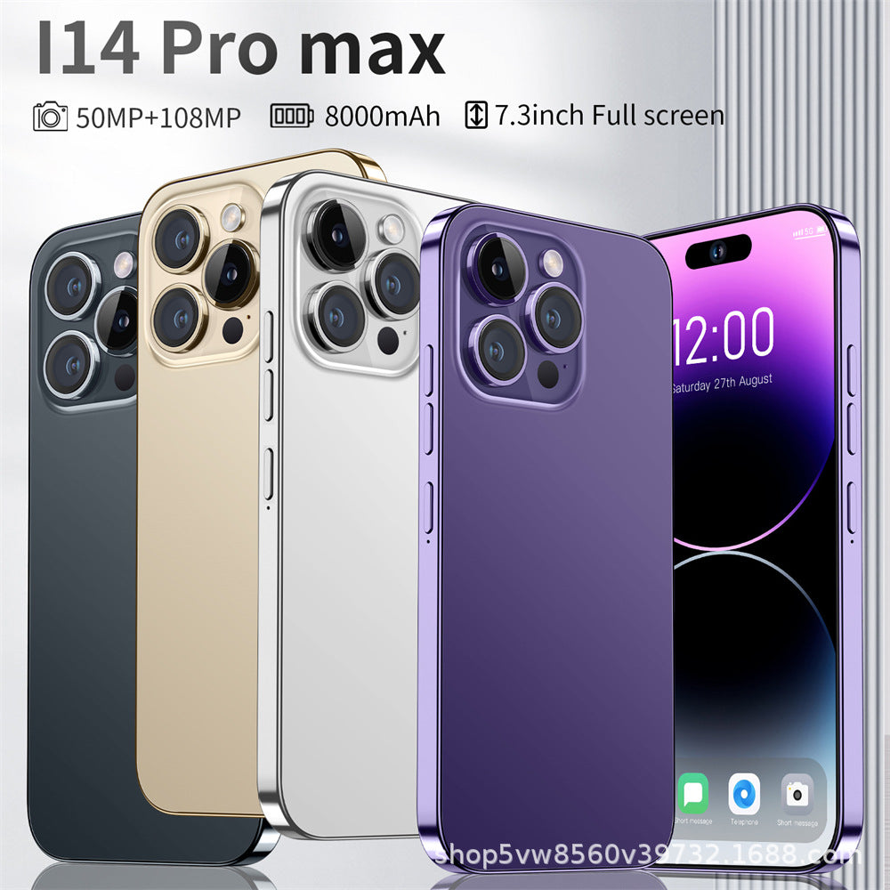 Mobile Phone i14proMax Intelligence16+1TB Android In Stock Wholesale New Model