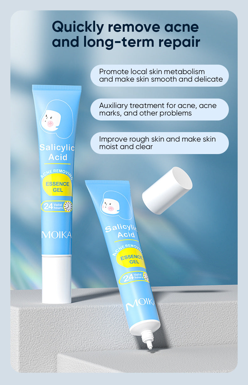 Spot Goods MOIKA Salicylic Acid Gel Fades Acne Skin Care Products Moisturizing Anti-Acne
