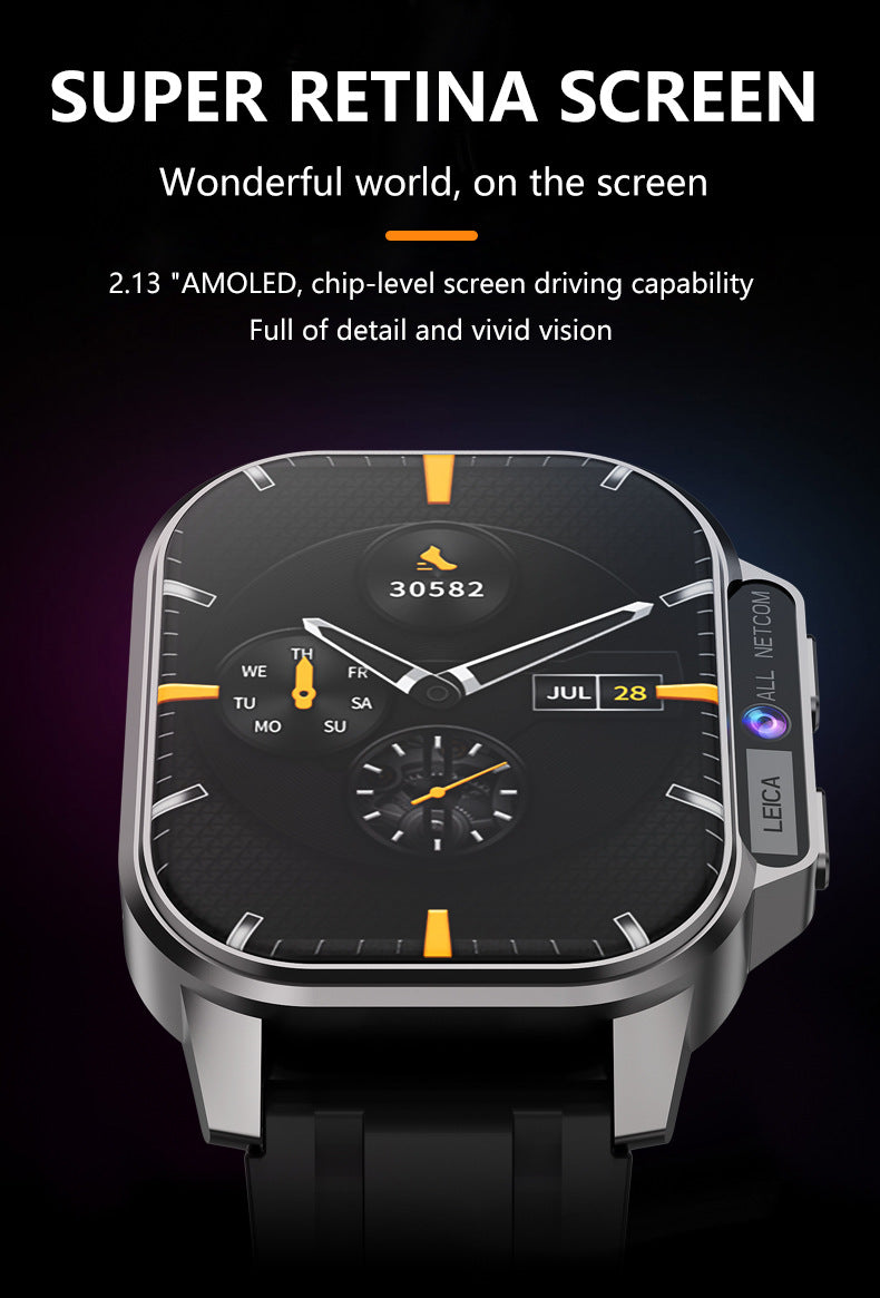 B22Smart Watch5G Plug-in Card Full Netcom Google Store APP Download Three-Proof Sports Camera Video Call