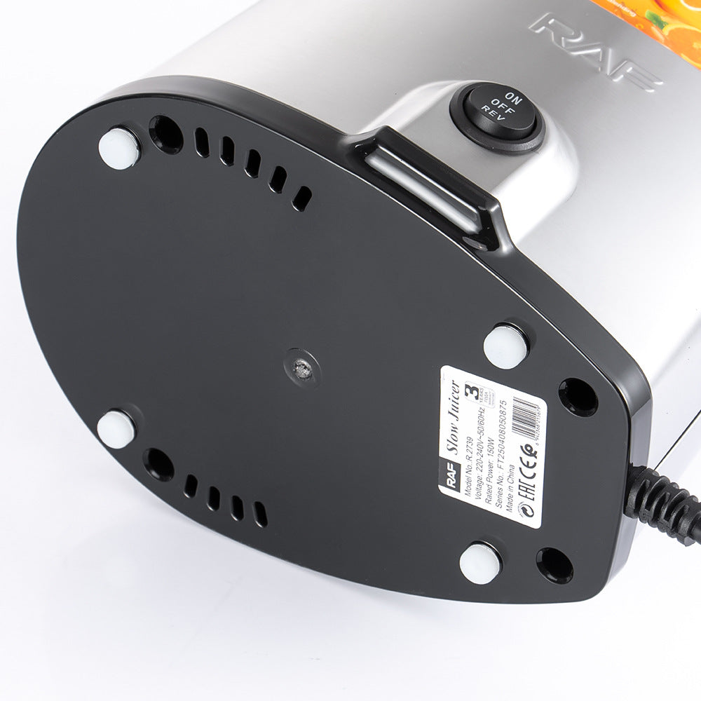 RAF Stainless Steel Juicer Children's Fruit Juice Machine/l Cooking Machine/Juicer Extractor with Juice and Pulp Separation R.2739