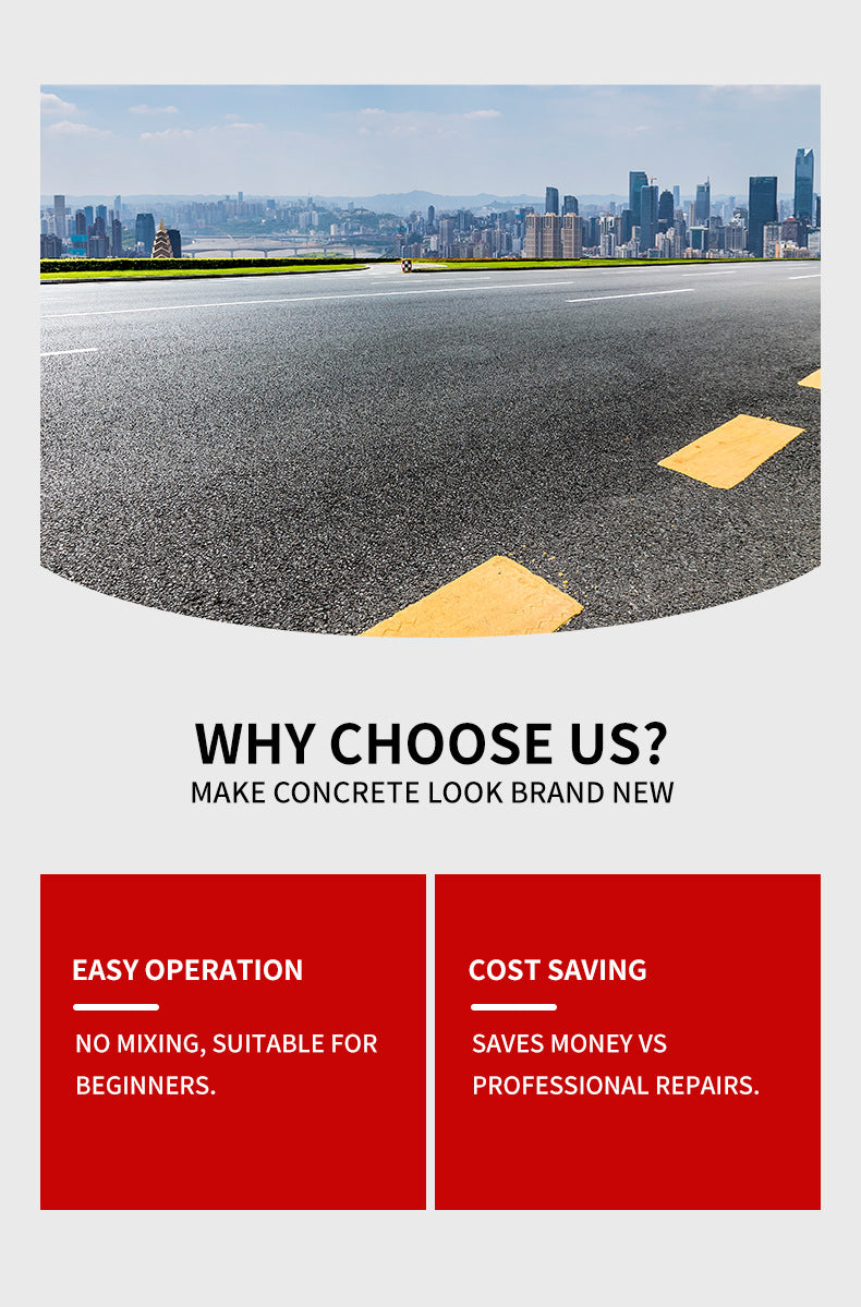 Crack Filler Sand Road Repair Filler Roof Waterproofing Floor Seam Repair Ground Seam Filler