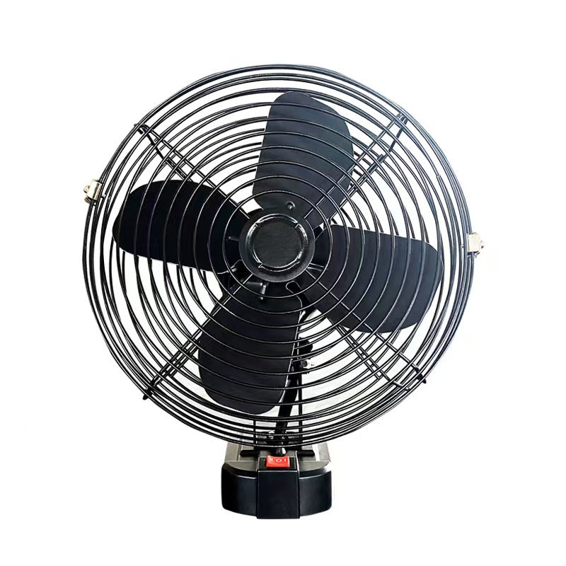 21V Cordless Rechargeable Electric Fan Outdoor Lithium Electric Fan Portable Makita Interface Camping Artifact