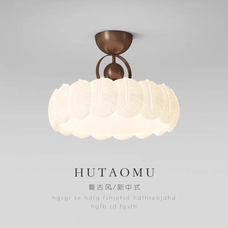 Bedroom Ceiling Light French Vintage Cream Master Bedroom Room Lighting Full Spectrum Eye Protection Modern Simple Study Light