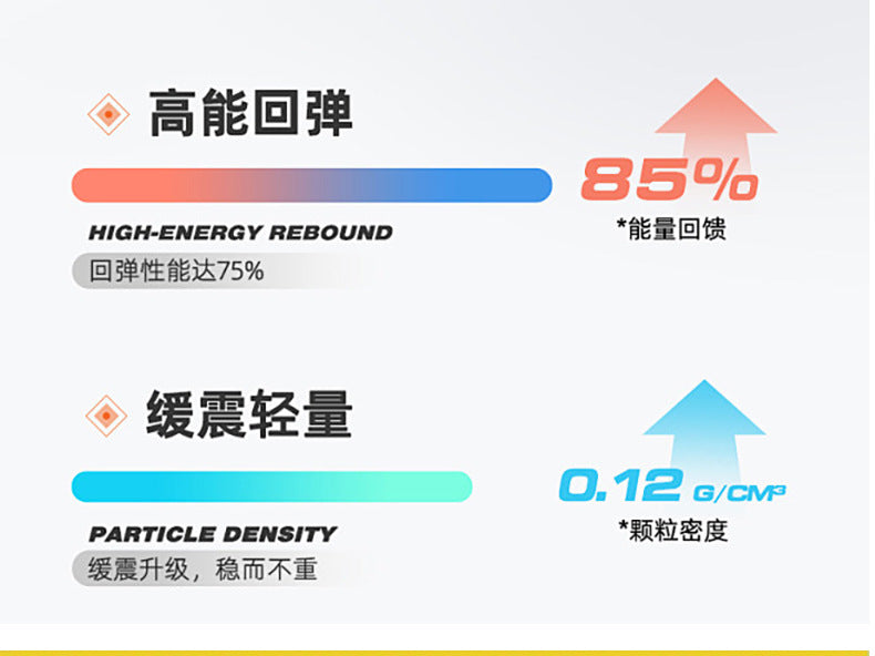 Full Palm Carbon Plate Sports Running Shoes Double Layer Popcorn Outdoor Trail Running Shoes Marathon Men's and Women's Shoes