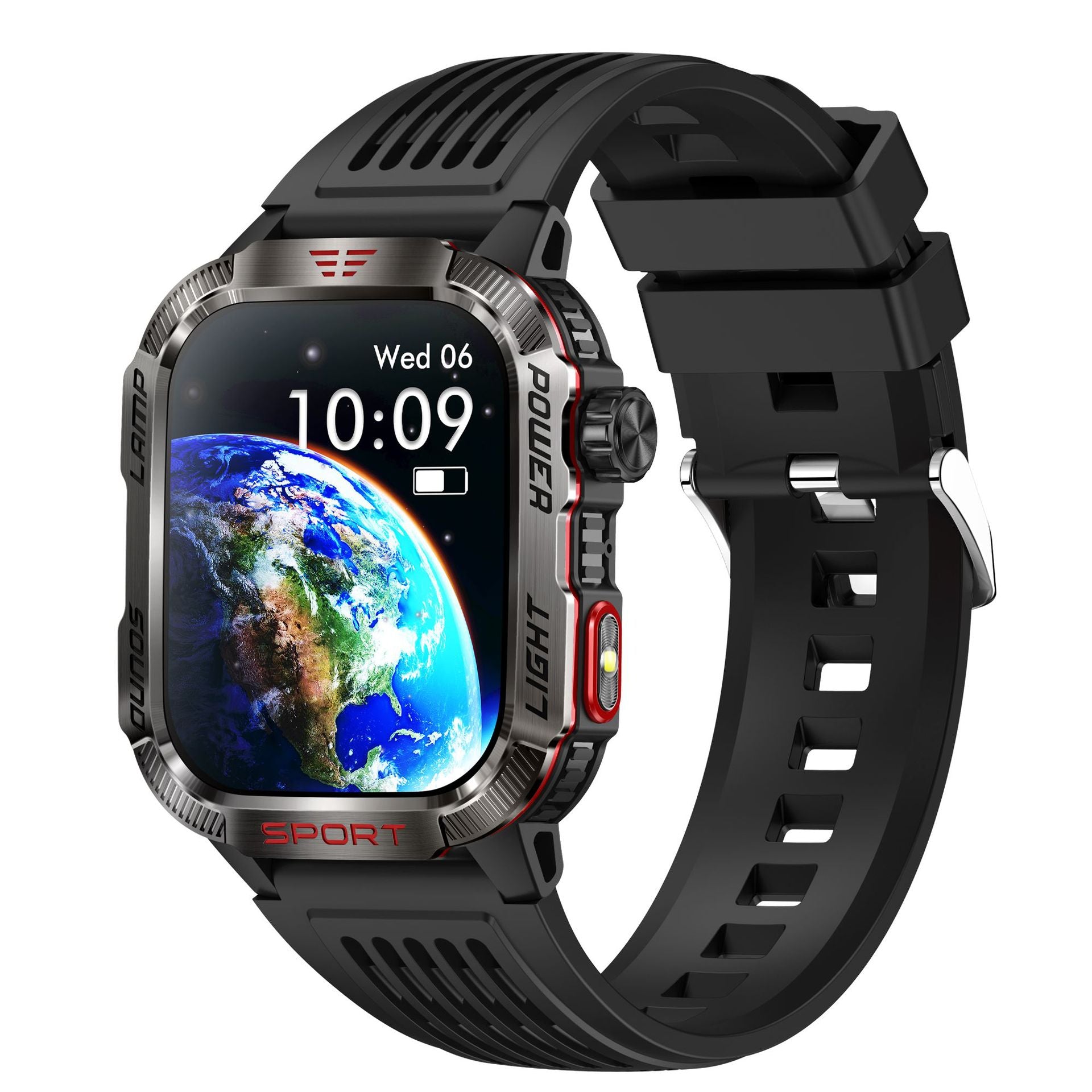 HT29Smart Watch Bluetooth Call True Heart Rate Step Sleep Monitoring IP68Deep Waterproof Sports Tri-Proof