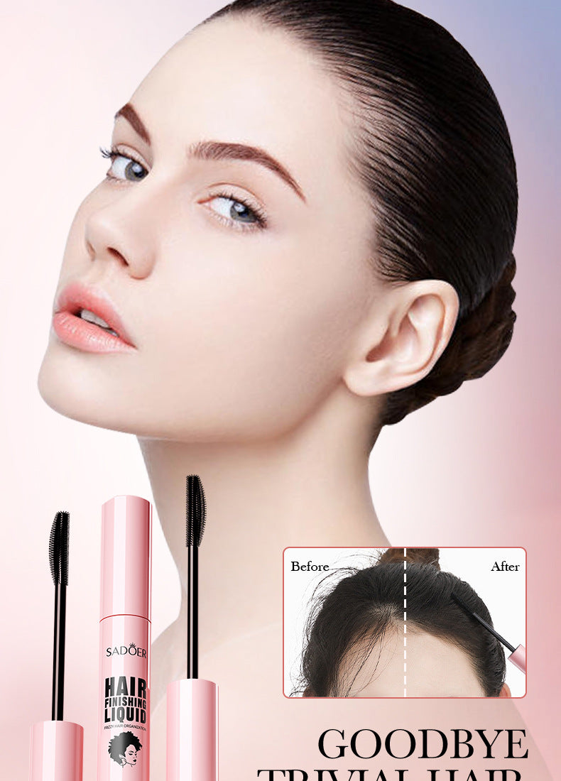 Fine Hair Finishing Spray15ml SADOER Styling Hair Messy Look Hair Wax Cross-Border Wholesale