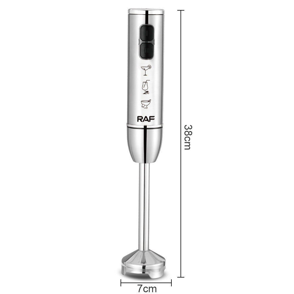 RAF EU Standard Four-Blade Handheld Stick Blender Multi-Functional Household Food Processor for Cooking, Baby Food, and Baking R.781
