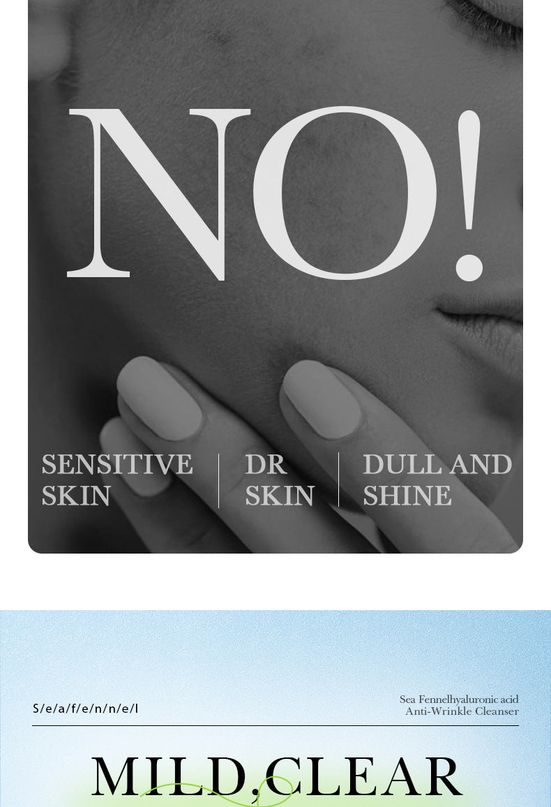 Sea Fennel Hyaluronic Acid Skin Care Set  BIOAOUA Moisturizing Five-Piece Set Cross-Border Wholesale