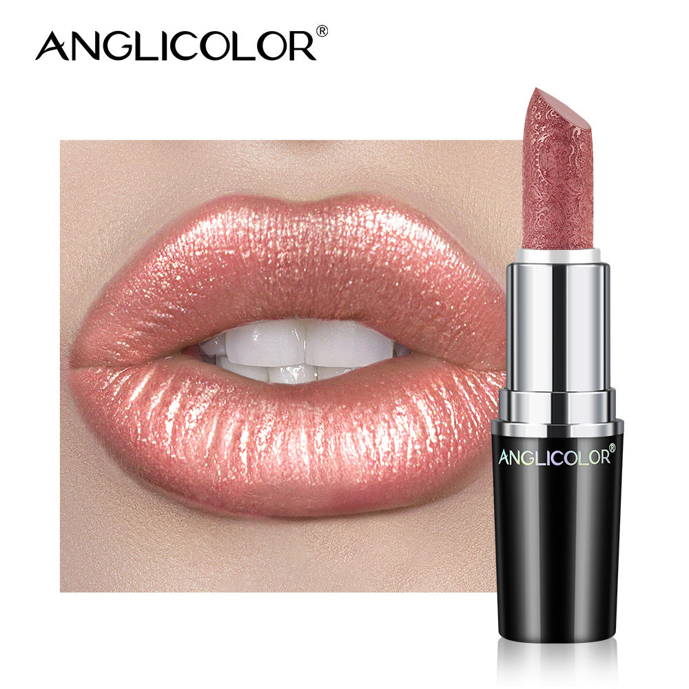 Specially designed for makeup, non-smudging, non-stick cup lipstick, pearlescent moisturizing lipstick, pearlescent nourishing moisturizing color-changing lip balm