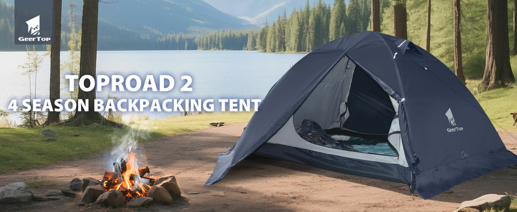 Jituo New Lightweight Tent Outdoor Camping Gear Hiking Aluminum Pole Mountaineering Tent Rainproof Camping Equipment