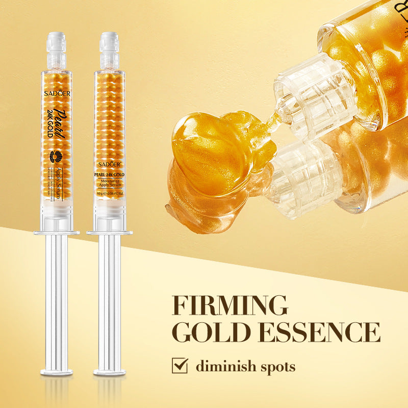 Full English24K Golden Pearl Collagen Hydrating Essence SADOER Moisturizing and Hydrating  Wholesale