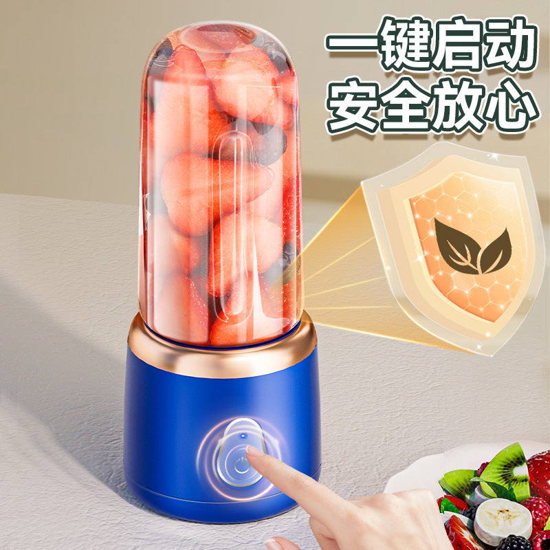 Electric New Portable Juicer Fruit Juice Maker Multifunctional Fruit and Vegetable Juicing Cup Small Mini Blender Cup