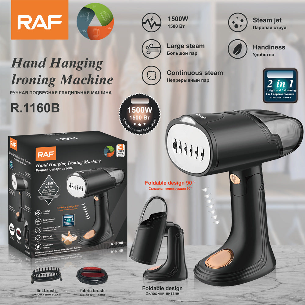 RAF EU Standard Handheld Electric Iron Steam Small Household Garment Steamer Mini Ironing Machine Garment Steamer Iron