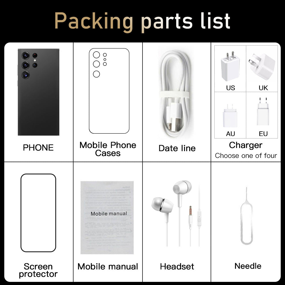 Exclusive Supply S24 Ultra Large Screen Smartphone16+1T Source Factory Direct Sales(Popular)