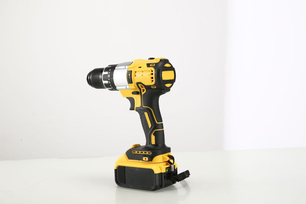 Multifunctional lithium battery tool two-piece set21V Brushless Angle Grinder Rechargeable Electric Impact Hand Drill