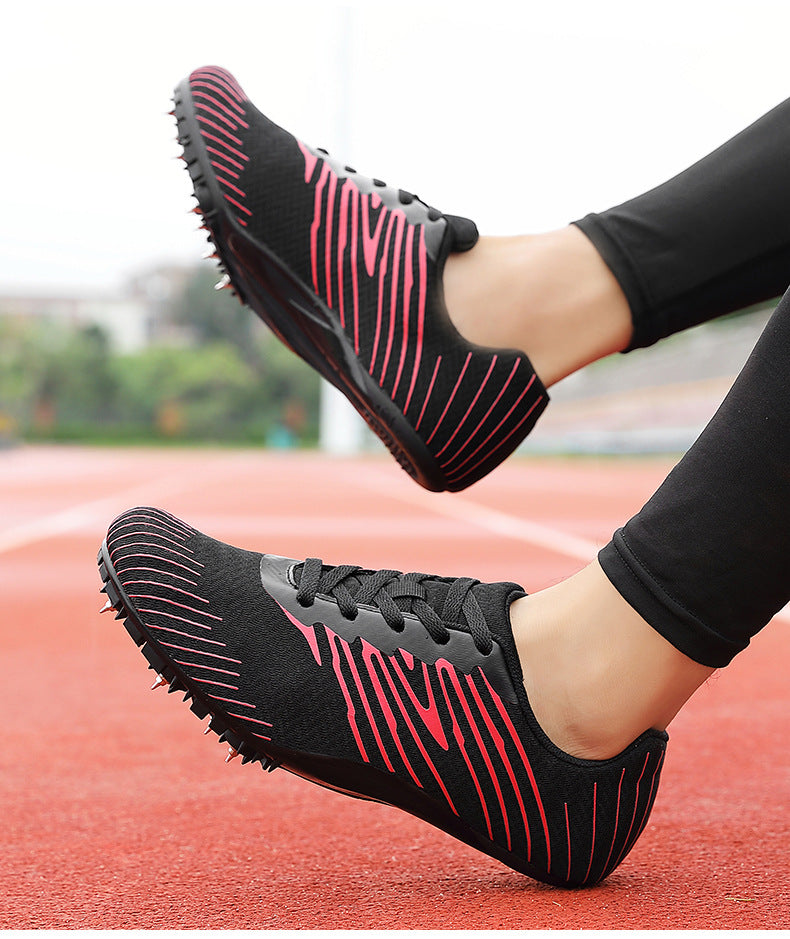 New Professional Track and Field Shoes for Men and Women, Students, Teenagers, Running, Standing Long Jump, Hurdles, High Jump, Spikes, Physical Education Shoes