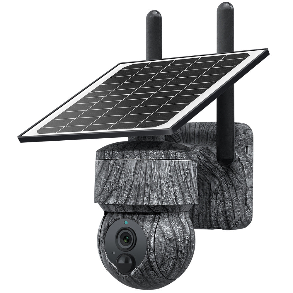 Factory direct sale outdoor camouflage solar waterproof surveillance camera night vision4G Wireless WIFI
