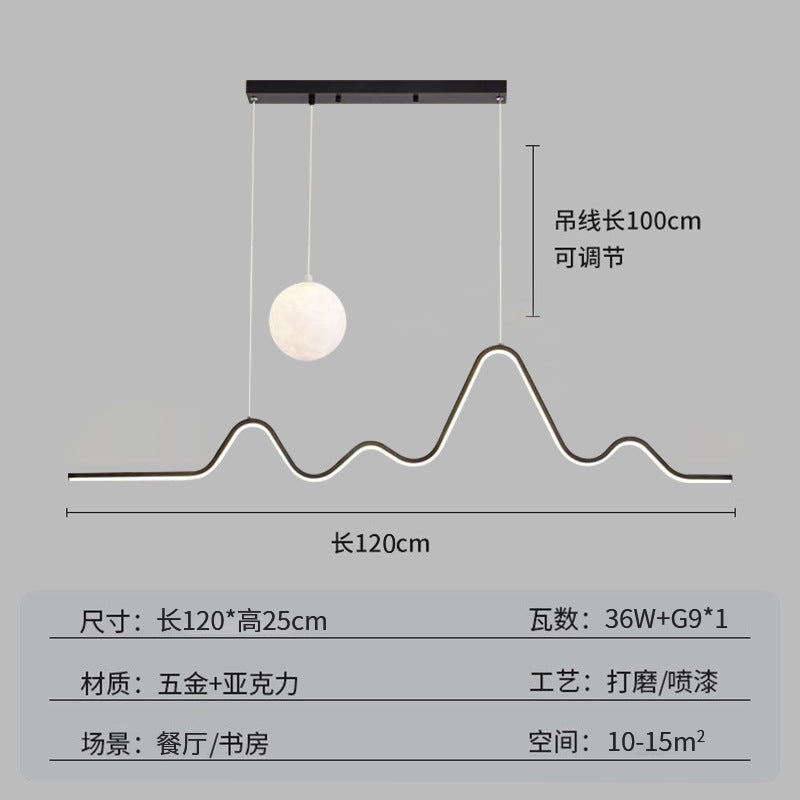 Lamp in the living room led Ceiling Light Modern Simple Elegant Main Light Three Rooms Two Halls Package Combination Lighting Zhongshan Lighting