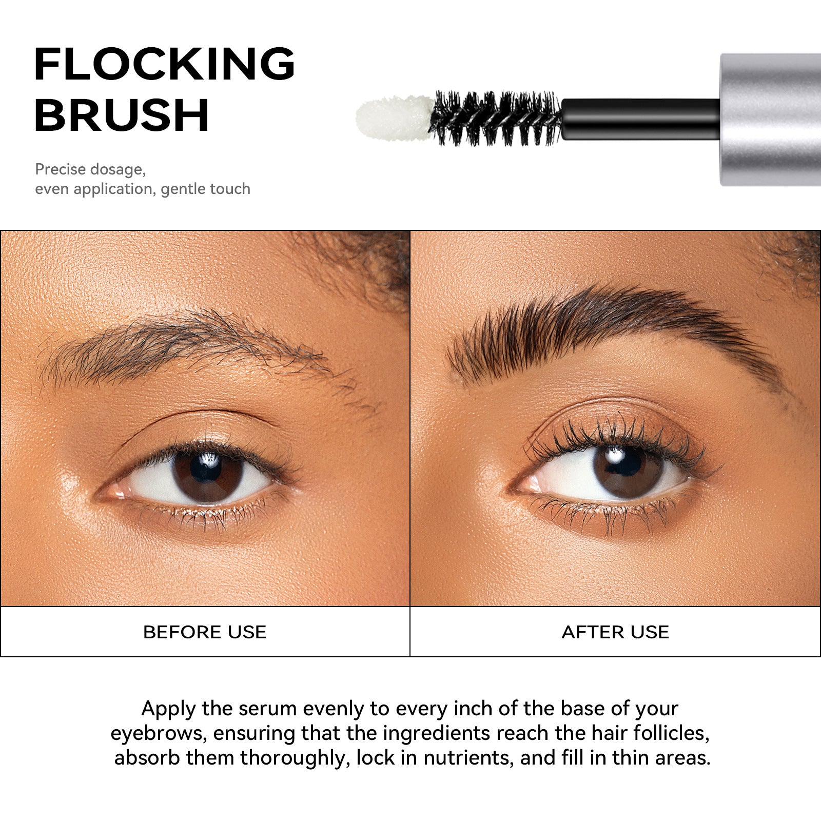 Exclusive Supply sheloves Eyebrow Liquid Double-ended Eyelash Hairline Lengthening Thickening Curling Styling Serum
