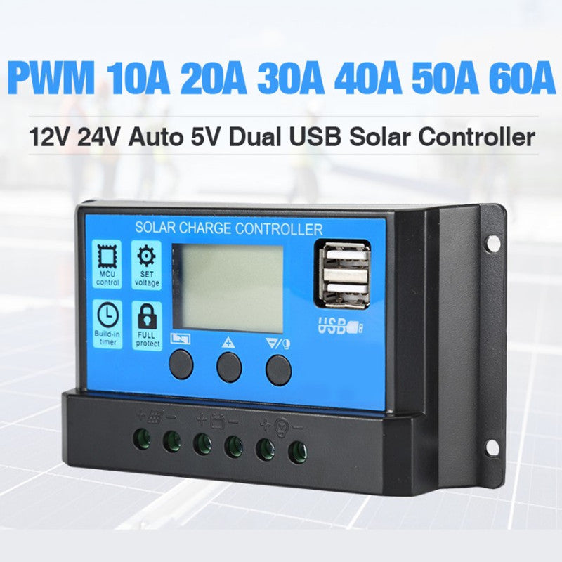 10a Controller Manufacturer Wholesale12V/24V Automatic Switching Battery Charging Solar Street Light Controller