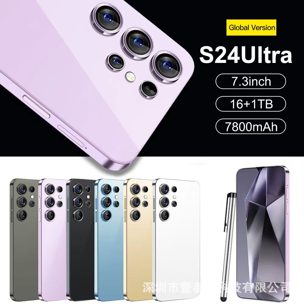 S24 Ultra Popular(2+16G) 6.5Inch3G All-in-One New Smartphone Factory
