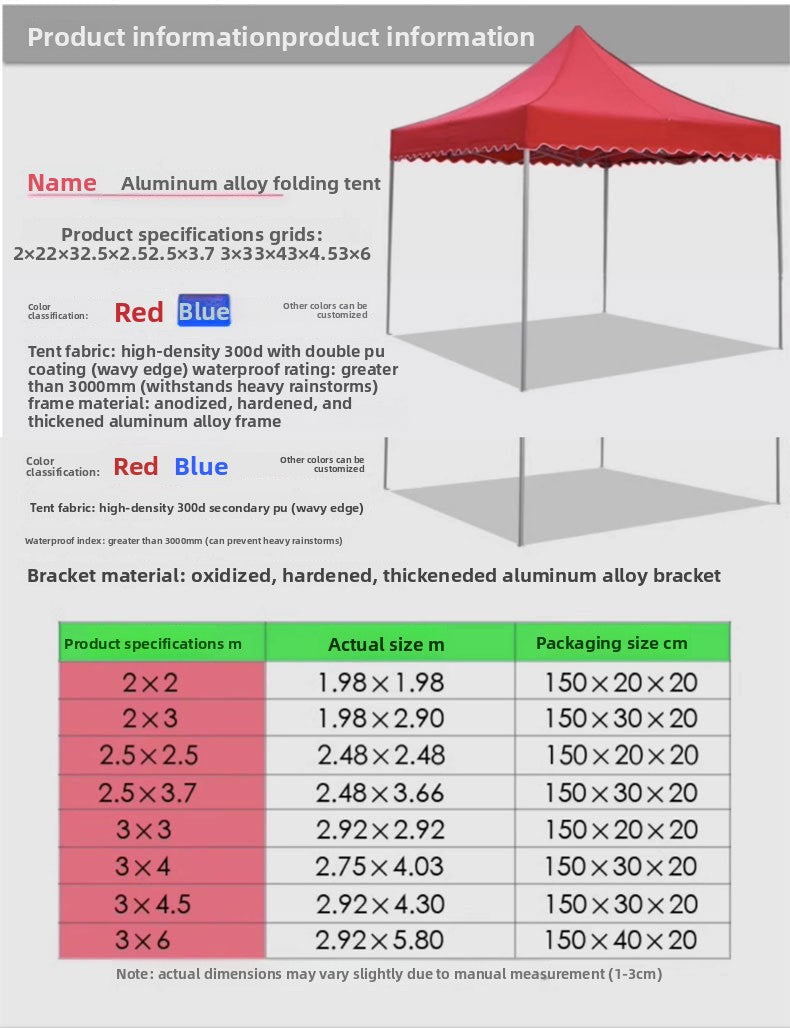 Outdoor Stall Four-legged Umbrella Four-corner Sunshade Large Umbrella Rainproof Shelter Market Exhibition Stall Aluminum Alloy Four-corner Tent