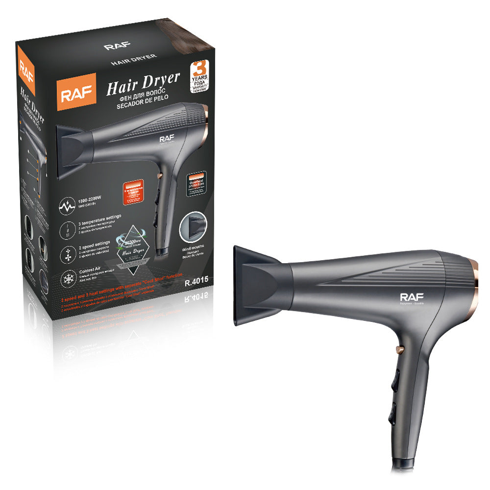 Hair Dryer2200W Hot and Cold Air Hair Dryer High Power Household Hotel Hair Dryer Hair Salon Hair Dryer R.4015