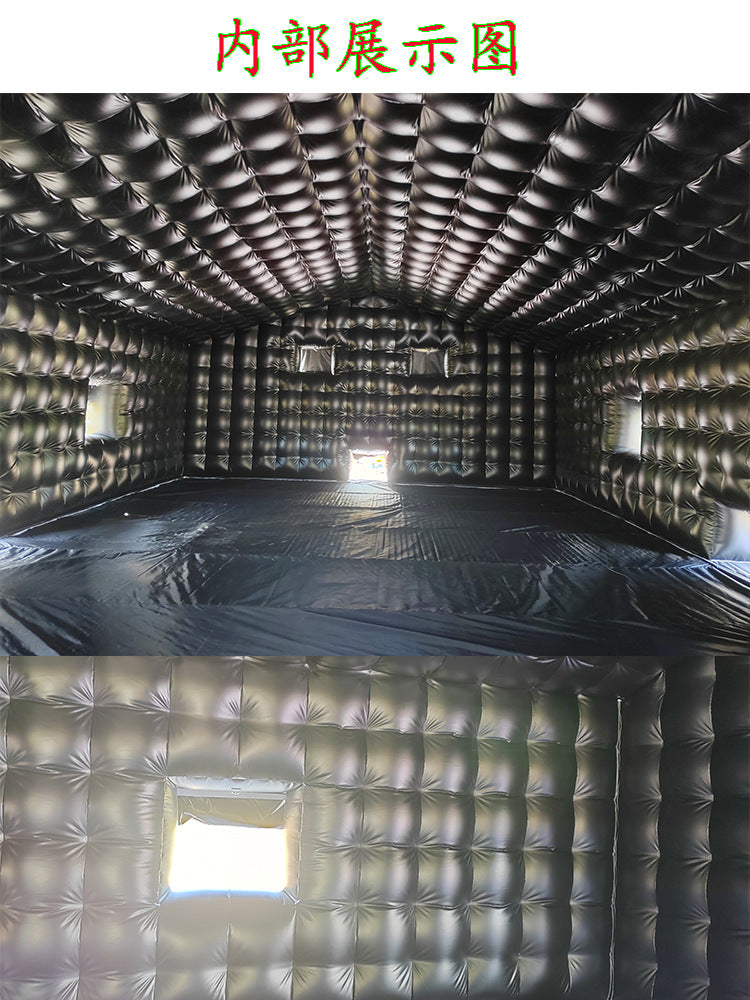 Internet Celebrity Inflatable Tent Large Outdoor Wedding Exhibition Mobile Banquet Tent Emergency Rescue Anti-epidemic Insulation Double Layer