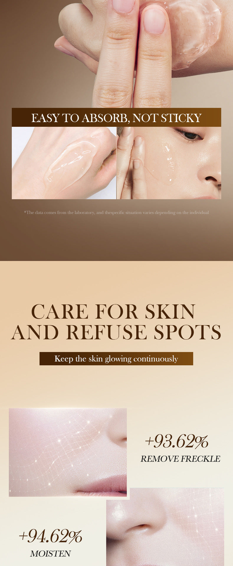 Hyaluronic Acid Hydrating Moisturizing Serum SADOER Skin rejuvenation and moisturizing essence liquid cross-border wholesale