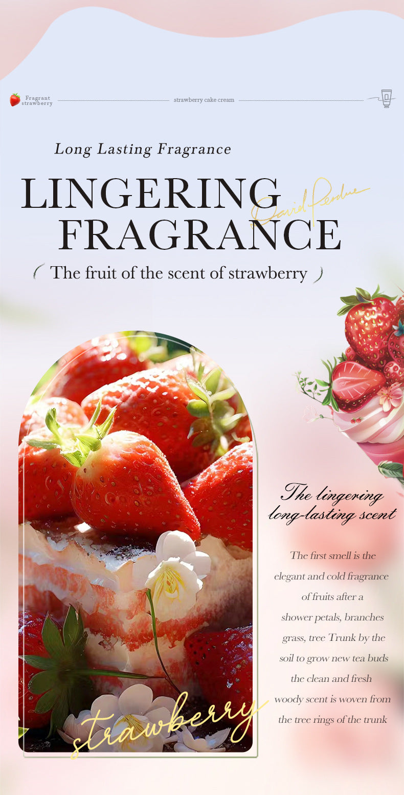 Full English Strawberry Cake Nourishing Hand Cream BIOAOUA Autumn and winter moisturizing hand cream  foreign trade wholesale