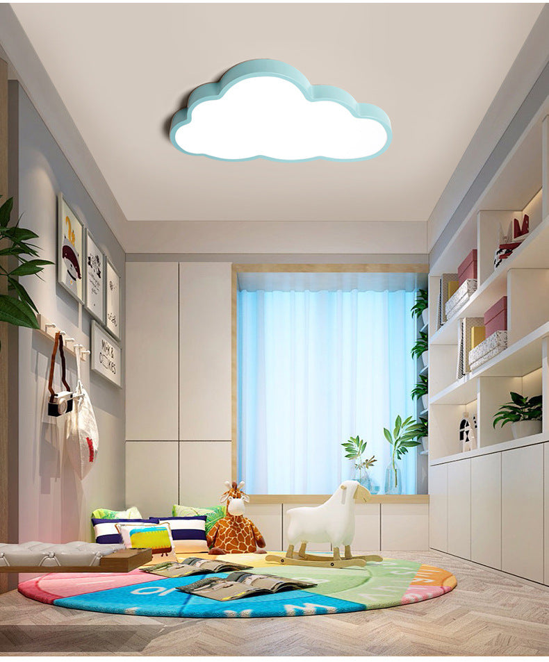 Cloud Lamp Kindergarten Boys Girls Children's Room Lamp Modern Minimalist Iron Art Bedroom Lamp Ceiling Lamp led Lamp