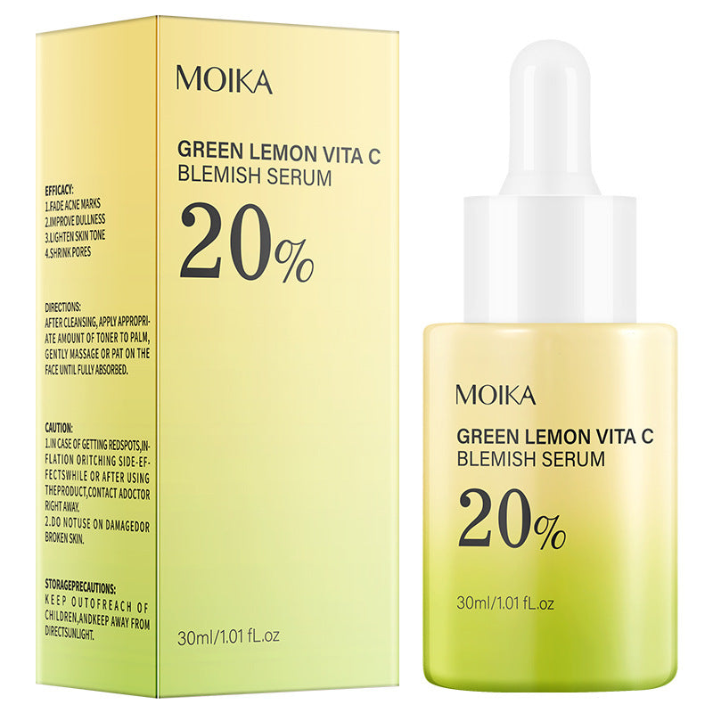 In Stock Full Green Lemon Vitamin VC Essence Niacinamide Facial Essence Export Wholesale