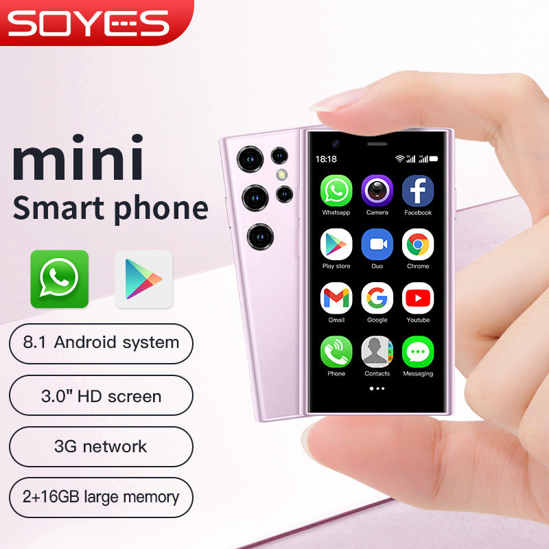Sono S23pro Ultra Small Mobile Phone Google Store Quad-Core Traditional Chinese Android Smart Mini Backup Phone