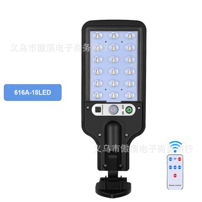 New Outdoor Solar Street Light Waterproof Sensor Garden Light Rotatable Stand Garden Light Wall Light New Rural Area