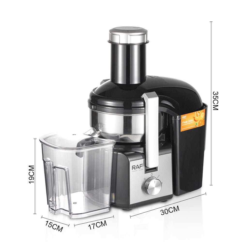 RAF EU Standard Juicer Household Fully Automatic Large Caliber Juicer Juice with Pulp Separated R.2701