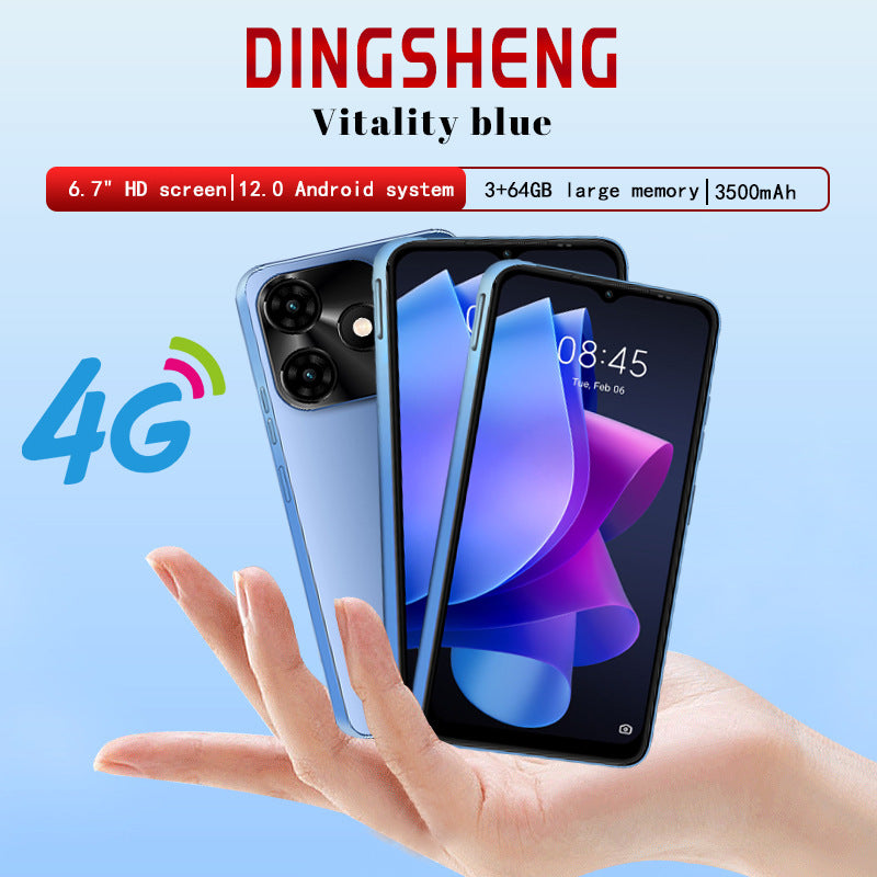 M10New domestic smartphone with large screen3+64GB Super Low Price4g Elderly Phone Factory Android Phone Wholesale