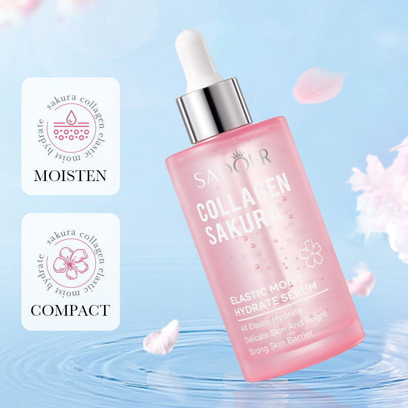 Full English Sakura Essence100ml SADOER Collagen elastic moisturizing essence  wholesale