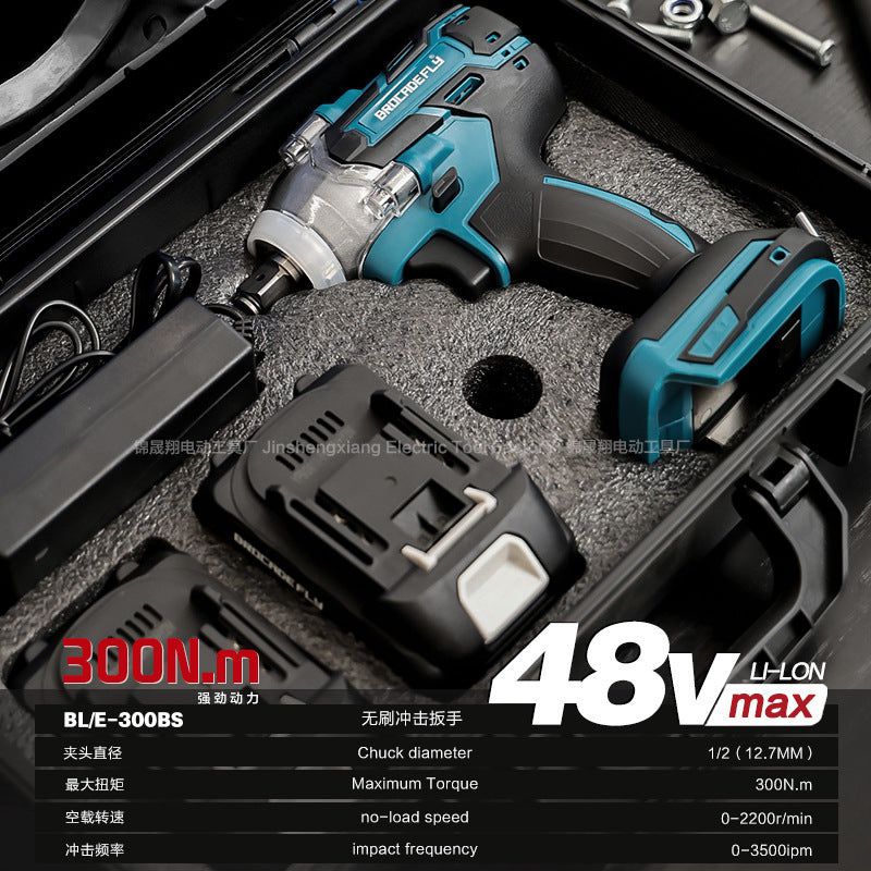 MT285Brushless Lithium-Ion Impact Wrench Air Gun for Woodworking and Framing, Factory Wholesale