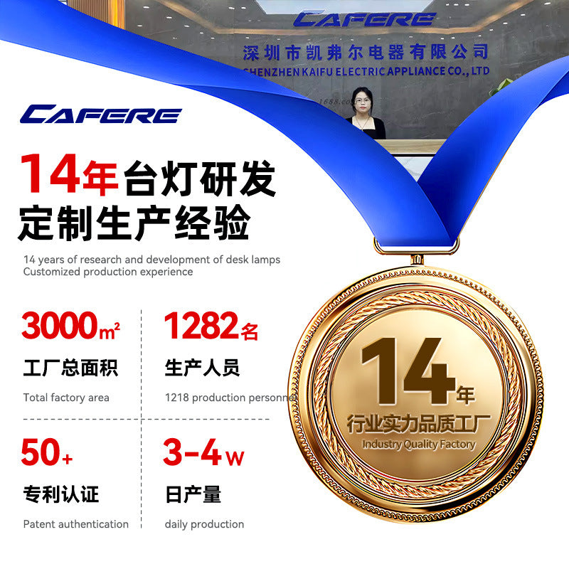 Custom Desk Lamp Study Eye Protection Dormitory Lamp Student Desk Rechargeable Children's Desktop Lamp Pen Holder Reading Lamp