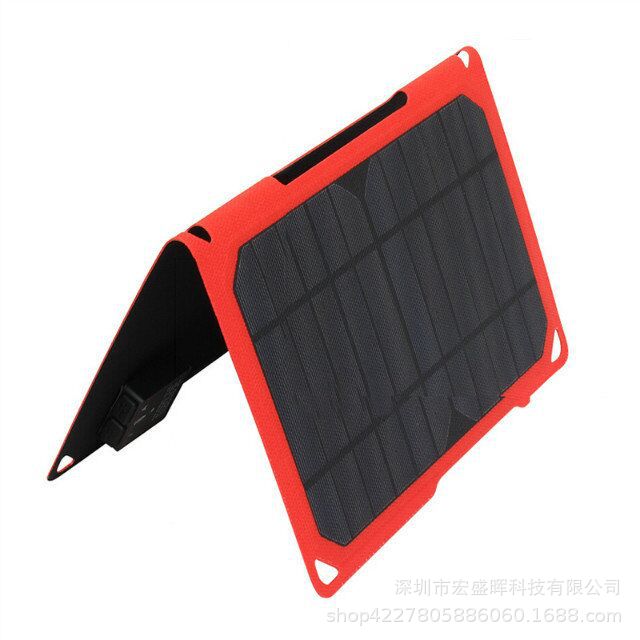 10W Outdoor ETFE Solar Folding Charging Bag Portable Mobile Phone Charger Integrated Laminated Folding Bag