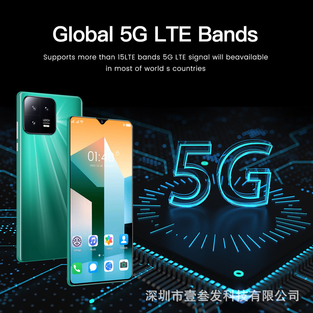 M13pro(1+16G)New Hot6.8Inch5G All-in-one smartphone factory stock